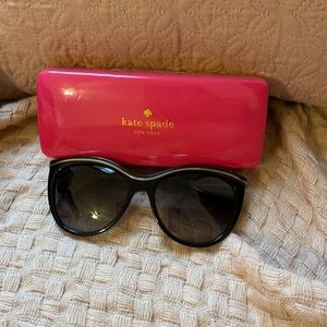 Kate Spade Black and Gold Sunglasses